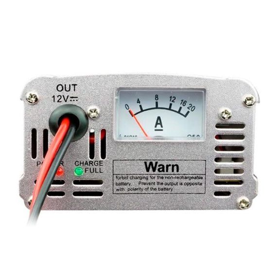 Зарядний пристрій для акумулятора автомобіля 10A, BATTERY CHARGER MA-1210A / Зарядка для акумулятора з вбудованим амперметром | Зображення 6