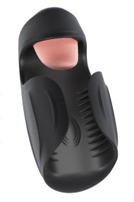 Мастурбатор Blush M for Men з вібрацією, 14.6 см Sex Aura