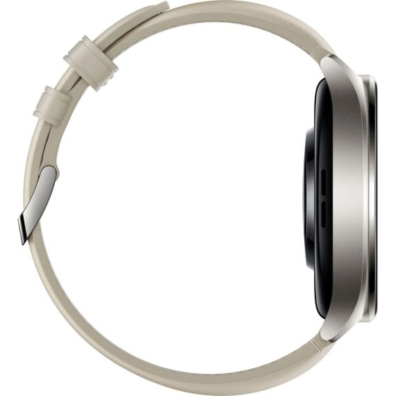 Смарт-годинник Xiaomi Watch 2 Titan BHR9306GL Gray Case White Leather Strap (1093970) | Зображення 4