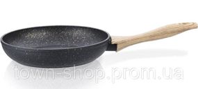 Сковорода Fissman Black Cosmic Ø28см с покрытием Platinum FN-AL-4343
