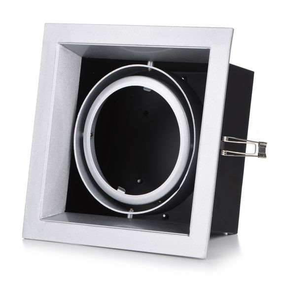 Светильник карданный ML-08-01F SILVER G53