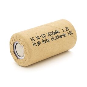 Акумуляторна батарея для шуруповерта Ni-Cd SC PH 2000mAh 1.2V,10C,23x43 mm