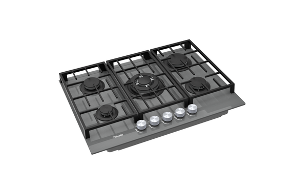 Варильна поверхня газова Fabiano FHG 8255 VGHT Titanium Glass 8111.406.1482 | Зображення 2