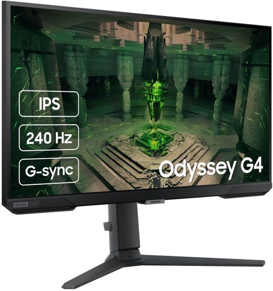 Samsung Монітор 27' Odyssey G4 S27BG400EI 2*HDMI, DP,, IPS, 240Hz, 1ms (LS27BG400EIXCI) | Зображення 7
