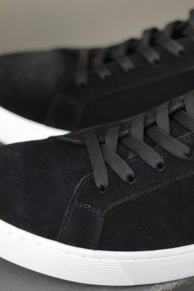 Замшеві кросівки на білій підошві 40 розмір | Зображення 8