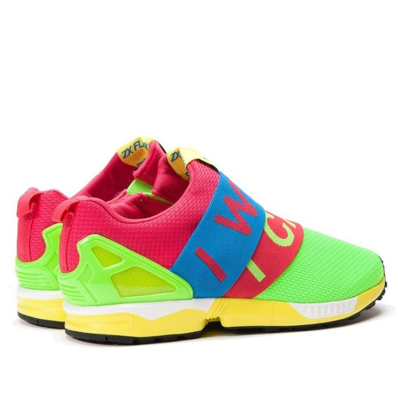 Кросівки чоловічі adidas ZX Flux Slip On B34451 (салатовий, повсякденні, текстильний верх, бренд адідас) | Зображення 1
