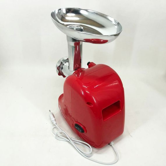 М'ясорубка електрична метал Domotec MS-2017, Електром'ясорубка для шатківниці, RQ-808 М'ясорубка металева | Зображення 6