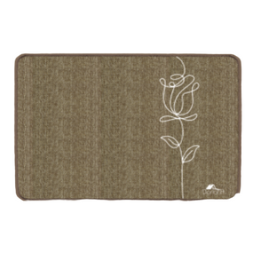 Килимок льон Троянда 45*75 см Даріана