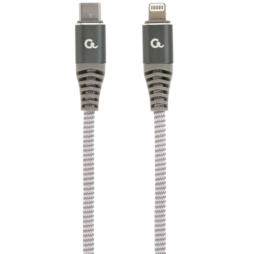Cablexpert CC-USB2B-CM8PM-1.5MSB USB-C/Lightning 1.5 м Кабель - Повербанки