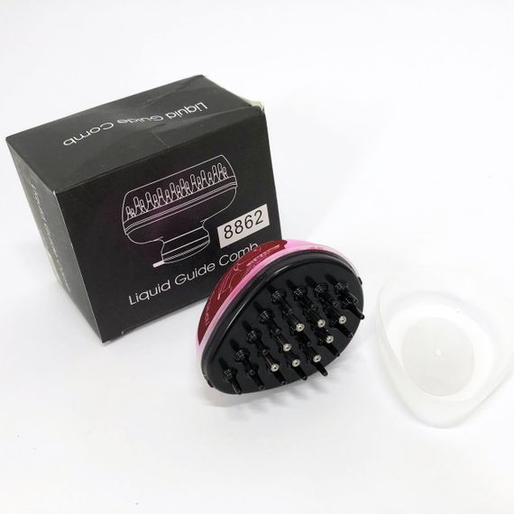 Гребінець для догляду за волоссям, масажний аплікатор для лікувальних олій 30мл | Зображення 4