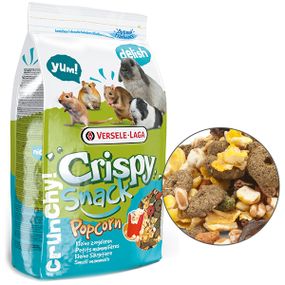 Versele-Laga Crispy Snack Popcorn корм-ласощі для гризунів, 650 гр