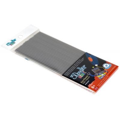 Стрижень для 3D-ручки 3Doodler Start серые 24 шт (3DS-ECO08-GREY-24) | Зображення 1