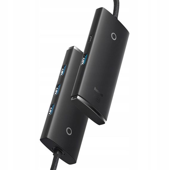 Перехідник HUB Baseus Lite Series 4in1 (USB-A to USB3.0*4) (0.25m) (WKQX03) | Зображення 4