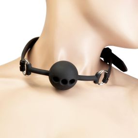 Кляп Punishment - Silicone Ball Gag – Black Sex Aura