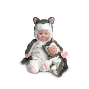 Пупс Anne Geddes набор Маленькие сестры Котята 38 см и 23 см (575706)