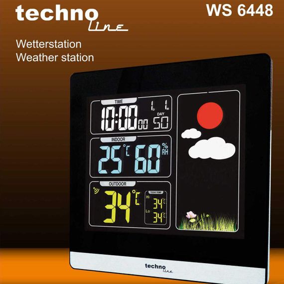 Метеостанція Technoline WS6448 Black (WS6448) | Зображення 6