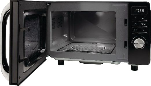 Мікрохвильова піч Gorenje, 20л, електр. управл., 700Вт, гриль, дисплей, чорний (MO20S4BC) | Зображення 7