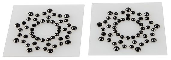Прикраса для сосків - Cottelli Collection Nipple Stickers Star | Зображення 1