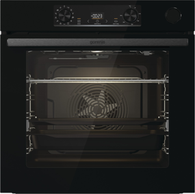 Духовой шкаф Gorenje электрический, 77л, A+, пар, дисплей, черный (BSA6737E15BG)