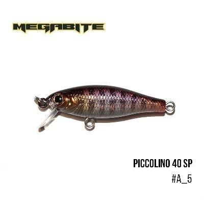 Воблер Megabite  Piccolino 40 SP (40 мм, 2,6 гр, 0,3 m) (A_5)