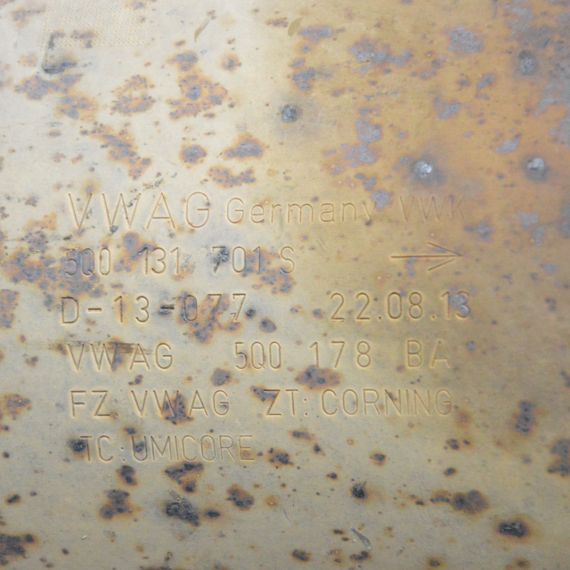 Каталізатор 1.2 / 1.4 TSI Volkswagen Golf VII 2012-2020 Каталізатор Фольксваген Гольф 7 5Q0131701S | Зображення 6