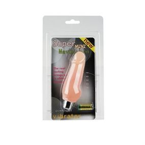 Реалістичний вібратор - Super Mini Vibrator Flesh