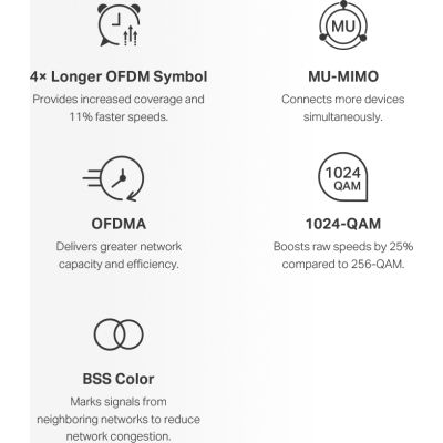 Точка доступа Wi-Fi Mercusys HALO-H70X-2-PACK | Зображення 4