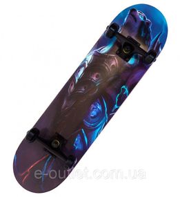 Скейтборд Maraton El Primo 7 слоев клена, алюминиевая подвеска, подшипники ABEC-9 Chrome