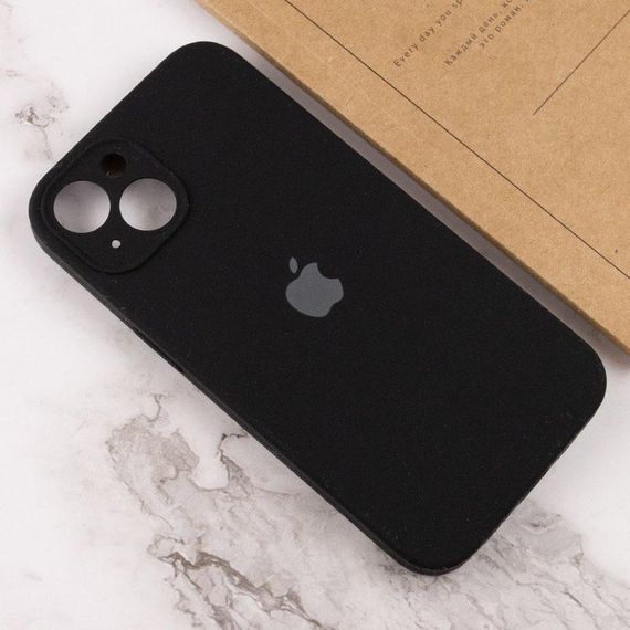 Чохол Silicone Case Full Camera Protective (AA) для Apple iPhone 15 Plus (6.7") Чорний / Black | Зображення 3