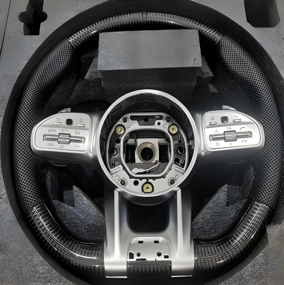 Кермо AMG-Style (для AMG, Карбон -2025 сірі кнопки) для Mercedes CL-class C216 2006-2014 рр