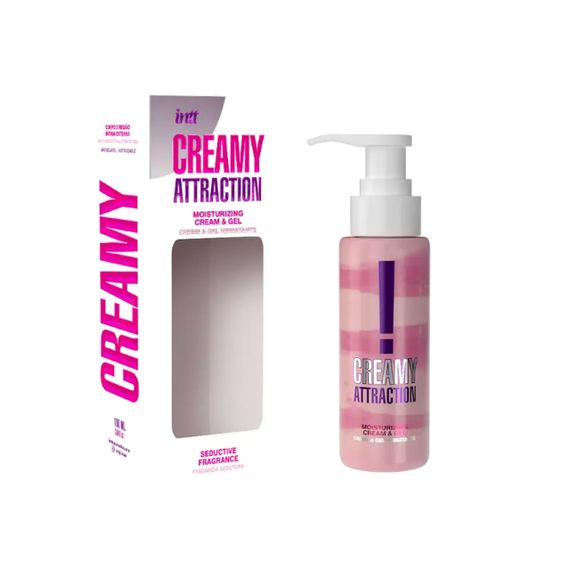 Крем-гель для тіла з спокусливим ароматом Intt Creamy Attraction Seduction! для поцілунків, 100 мл sexstyle | Зображення 7