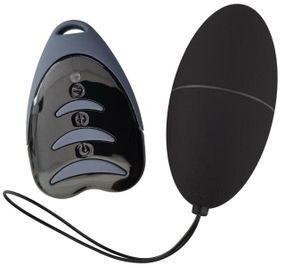 Виброяйцо Alive Magic Egg 3.0 Black с пультом ДУ, на батарейках sexstyle