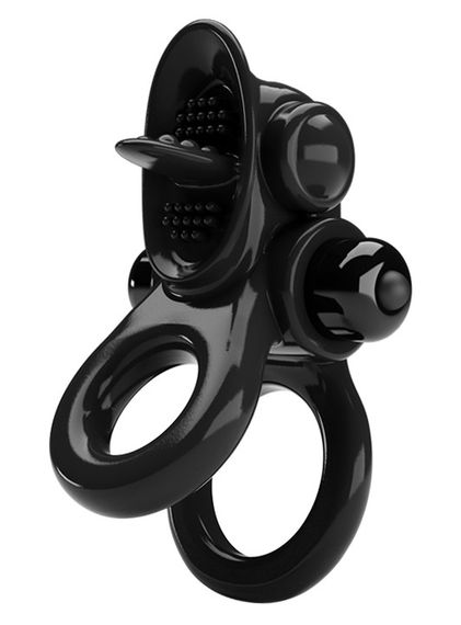 Ерекційне вібро кільце Pretty Love Passionate Ring, BI-210239 Sex Aura | Зображення 1