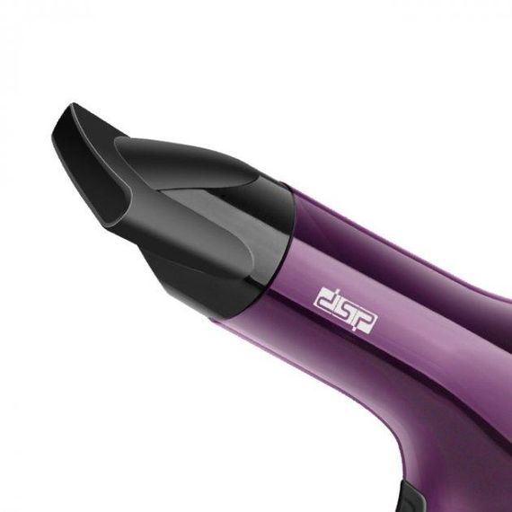 Фен профессиональный для волос с насадкой и расческой DSP-30141 2000 Вт черный (DSP-30141) | Зображення 3