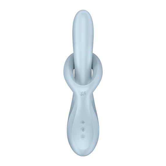 Вібратор з ротацією Satisfyer Heat Flex 4 Blue, підігрів до 39°C | Зображення 4