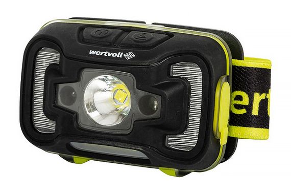 Фонарь налобный Vertvoll - 16LED (1COB) x 5Вт x 6 режимов Li-ion