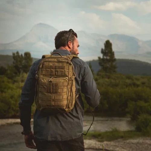 Тактичний рюкзак 5.11 Tactical RUSH 24L 2.0  Kangaroo міцний штурмовий рюкзак із системою MOLLE для військових, туризму та EDC | Зображення 9