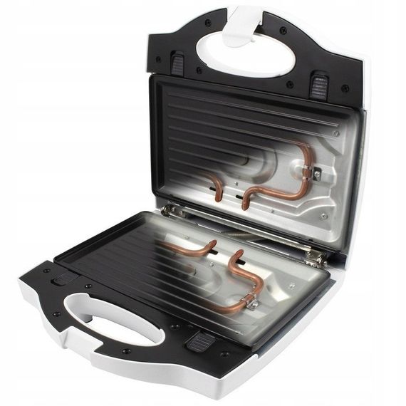 Мультипекарь 3в1 Esperanza EKT006K Portabella сэндвичница вафельница гриль со сменными панелями | Зображення 6