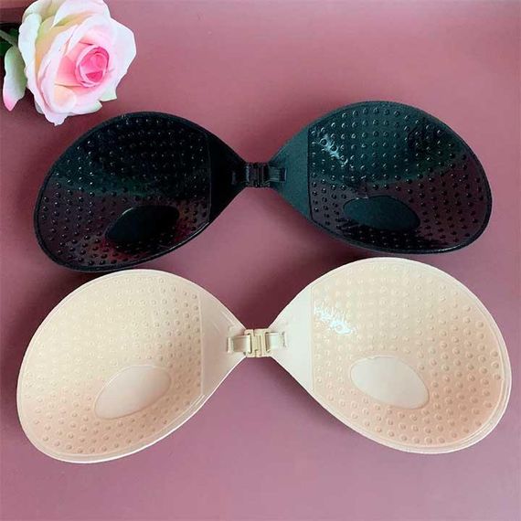 Самоклеючий бюстгальтер невидимка Fly Bra - Бежевий - Еротична білизна | Зображення 7