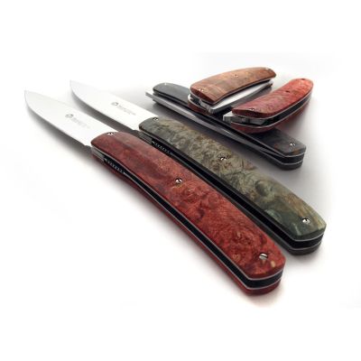 Нож Maserin Gourmet, дамаск, fat carbon, зелений (380/DV) | Зображення 4