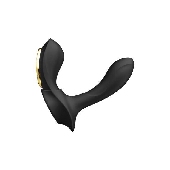 Вібратор у трусики AYA Zalo Obsidian Black на пульті управління Sex Aura | Зображення 5