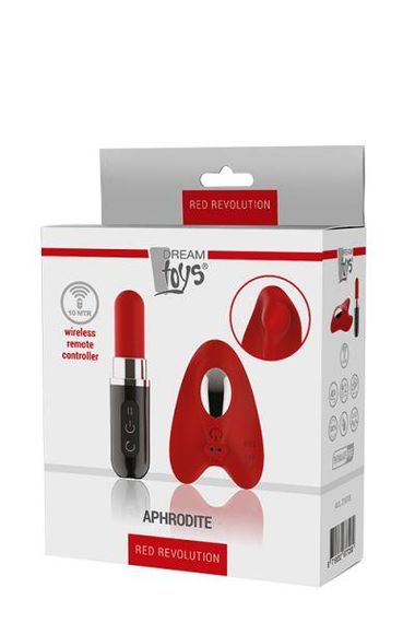 Вибратор в трусики с беспроводным пультом дистанционного управления,RED REVOLUTION APHRODITE sexstyle | Зображення 5