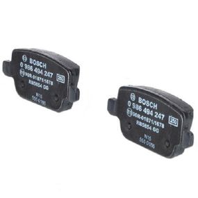 Гальмівні колодки Bosch дискові задні FORD/LAND ROVER/VOLVO "R "06 0986494247