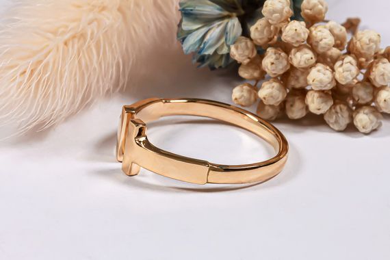 Женское кольцо Tiffany из красного золота | Зображення 4