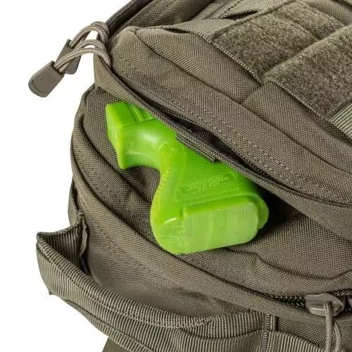 Тактична сумка-кобура 5.11 Tactical RUSH MOAB 6 Sling Pack 11L Колір Олива компактна однолямкова сумка із системою MOLLE для EDC | Зображення 2