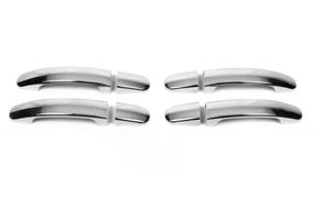 Накладки на ручки Carmos (нерж) 4 ручки для Ford Custom 2013-2022 гг