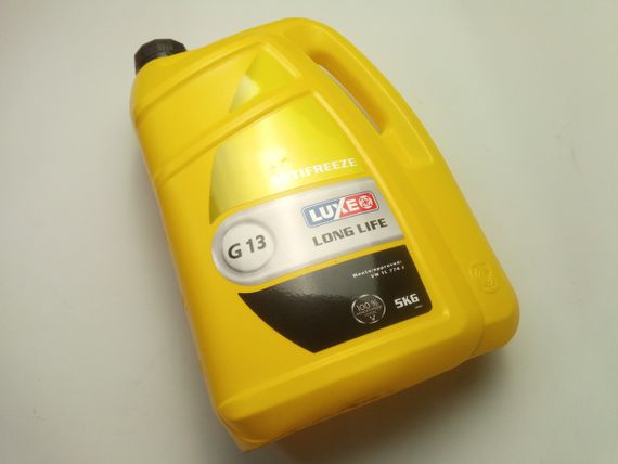 Антифриз LUXE YELLOW LINE G13 (-40) (жовтий) 5 кг. | Зображення 1