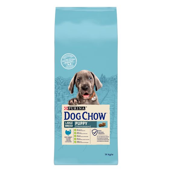 Сухий корм для цуценят великих порід Dog Chow Puppy Large Breed 14 кг
