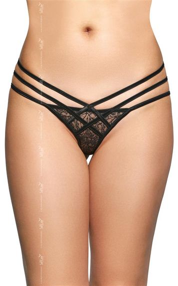 Жіночі стринги - SLC 2021 G-String 2492 - black - S/M