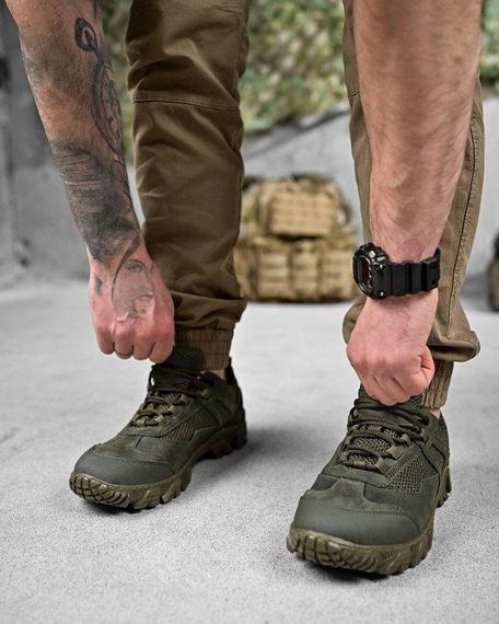 Тактичні кросівки OMEGA сітка олива ДЛ6570 | Зображення 3